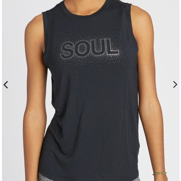 Soul by Soulcycle‎ glittery tank top - Picture 1 of 5